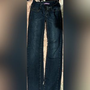 blue skinny jeans! size 1